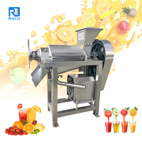 Extracteur de jus à froid pour fruits et légumes frais avec large goulotte, rendement élevé en jus et nettoyage quotidien facile