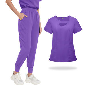 Conjunto de Uniformes Médicos Profesionales, Tejido de Secado Rápido, Diseño Moderno y Transpirable para Doctores, Enfermeras y Profesionales de la Salud - Product Image 4