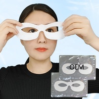 Patchs Hydrogel 2-en-1 Prêts à l'emploi CPNP pour les Yeux, à Base d'Algues et de Thé Vert, pour Soins des Cils et Anti-Rides (Vegan) - Marque Privée OEM