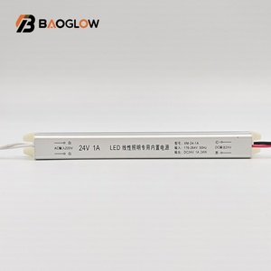 Hot Sale 176vac to 12v-24vdc 24watt Dimmable Led Strip Compact <b>Cabinet</b> <b>Lighting</b> Power Supply Driver Transformeryy 176v 264v 24w - Product Image 1