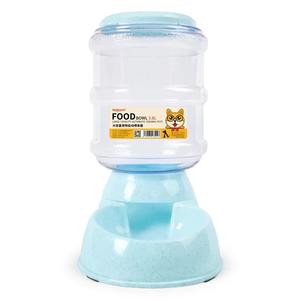 3.8L 애완견 고양이 사료 물통 세트 고양이 강아지 물과 사료 급식기 - Product Image 4