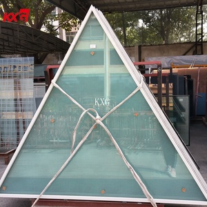IGU-cortina de vidrio con Triple acristalamiento, cortina de seguridad de pared con aislamiento de vidrio comercial para construcción, ventana de vidrio laminado templado - Product Image 6