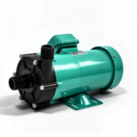 Pompe de transfert de produits chimiques en plastique ETFE KDL-EK4 260 W CFR, pompe à entraînement magnétique pour liquides acides, pour solutions de placage