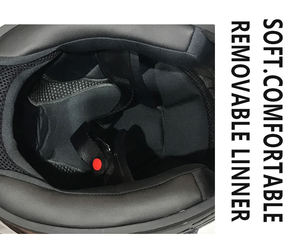 新デザイン フルフェイス カート用 コンデンサー モーターサイクルヘルメット カーボンファイバー製 カスタム DOT CCC認証取得 ヘルメット モトラッド レトロ レッド - Product Image 4