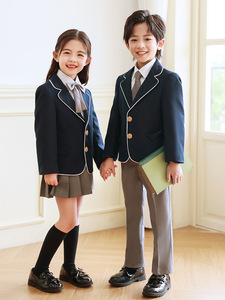 Uniformes de Escuela Internacional primaria para jardín de infantes, uniforme escolar británico, chaqueta, nuevo modelo, el mejor diseño de uniforme escolar - Product Image 3