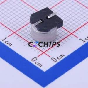 Condensador Electrolítico de Aluminio SMD EEEFC1E220AP, D6.3xL5.4mm 22uF 20% 25V 105mA-120Hz - Product Image 2