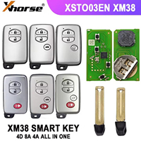 Version Globale Xhorse XM38 Clé Intelligente Télécommande 4D 8A 4A Tout-en-un XSTO03EN Télécommande Auto pour Toyota/Lexus