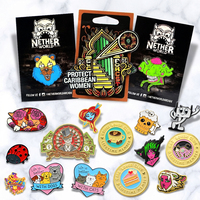 Épingles à revers en métal émaillé personnalisées avec logo, style moderne Feng Shui, écologiques, pour vêtements, chapeaux, costumes - Conception gratuite, taille personnalisée