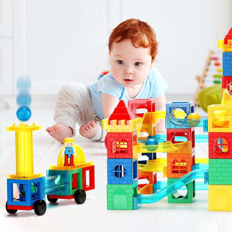 KEBO STEM Magnetic 3D Building Blocks