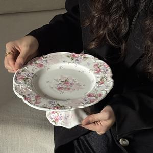 <span class=keywords><strong>Set</strong></span> di <span class=keywords><strong>Piatti</strong></span> in Porcellana con Stampa Floreale <span class=keywords><strong>Rosa</strong></span> Europea, <span class=keywords><strong>Set</strong></span> di Tazze e <span class=keywords><strong>Piatti</strong></span> Vintage in Rilievo per Servizio da Tavola Matrimoniale - Product Image 5