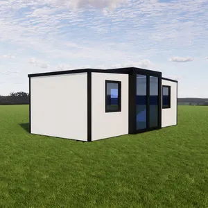 Luxe Veelzijdige Containerwoningen Voor Strandleven: Uitbreidbaar, Geprefabriceerd En Op Wielen