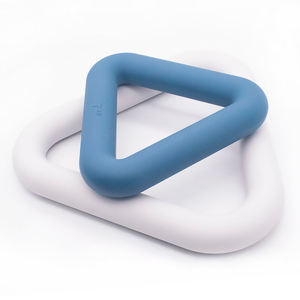 Soft Silicone Triangular <b>Dumbbells</b> Non-Slip Waterproof Power Ring Lightweight Portable Gym Fitness Arms Body Strength - Product Image 1