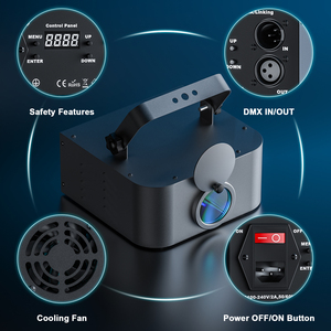 Đảng ánh sáng Disco Stage <span class=keywords><strong>laser</strong></span> hoạt hình đèn chiếu RGB <span class=keywords><strong>Mini</strong></span> <span class=keywords><strong>Laser</strong></span> DMX hiệu ứng điều khiển lazer ánh sáng - Product Image 5