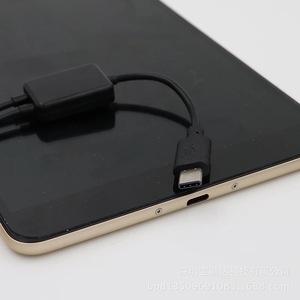 Type <b>C</b> <b>Usb</b> Hub 2 Port Otg <b>Adapter</b> For Phone Expansion With <b>Usb</b> <b>C</b> Output Interface Plastic Material - Product Image 5