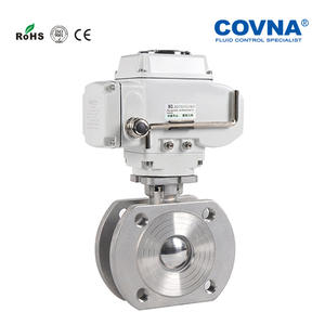 Válvula de Bola Eléctrica Delgada de Acero Inoxidable Italiana Hecha a Medida, Diseño Tipo Interruptor - Product Image 1