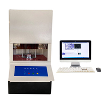 Máquina de prueba de viscosidad Mooney controlada por computadora/instrumento de medición de viscosímetro de goma reciclado giratorio de goma