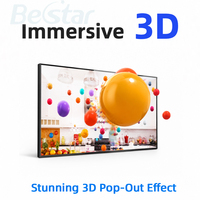 Écran LED de cinéma 3D Bestar True-to-Life, sans scintillement, 4K, 3840Hz, HDR10, luminosité 1000cd, lunettes 3D polarisées pour une expérience immersive 3D/4D