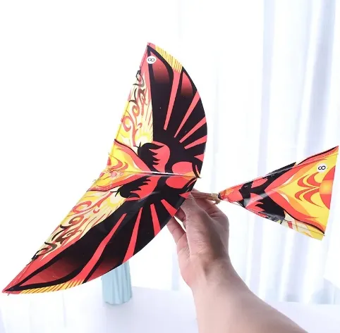 2024 novo criativo elástico de borracha potência diy avião biônico pássaros ciência pipa brinquedos jogo presentes brinquedos de madeira para criança