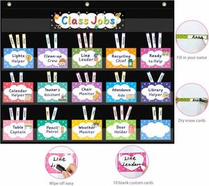 Tablero de Tareas para el Aula, Tablero Educativo para Ayudantes del Maestro, para Gestión del Aula o Educación en el Hogar - Product Image 5