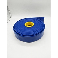 Tuyau d'arrosage plat en PVC bleu de qualité supérieure, diamètres 1, 2, 3, 4, 5, 6, 8 pouces, pour pompe à eau, lavage de piscine et irrigation agricole