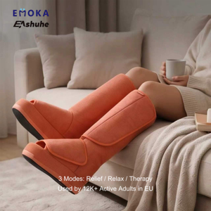 Masseur de pieds rechargeable avec vibration, chaleur et pression d'air - Marchez et détendez-vous n'importe où - Product Image 2