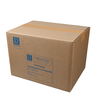 Tengen-cajas <span class=keywords><strong>de</strong></span> cartón corrugado con impresión personalizada, cartón para envío por <span class=keywords><strong>correo</strong></span>, color marrón - Product Image 4