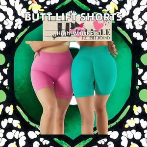 กางเกงขาสั้นเอวสูงระบายอากาศได้ดีสำหรับผู้หญิงกางเกงออกกำลังกายแบบสกินนี่ยกก้นและไร้รอยต่อหลากสี - Product Image 2