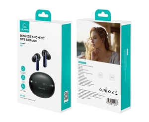 Usams E02 2025 mới nhất ANC enc TWS Earbuds siêu thoải mái mặc Bluetooth 5.3 tai nghe - Product Image 6