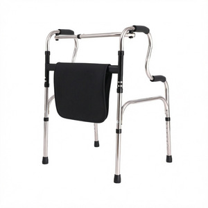 Peng Cheng <b>Walker</b> Stainless Steel Foldable With Seat For <b>Elderly</b> Home Use Rehabilitation Aid - Product Image 1