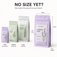 Services d'impression d'emballages personnalisés Sac d'emballage en plastique avec logo SpotUV personnalisé Pochette de support pour sac de café de qualité alimentaire Mylarbag