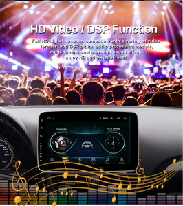 9/10.1 pulgadas <span class=keywords><strong>Android</strong></span> 14 Car Radio DVD Player Estéreo Multimedia Soporte Pantalla de 360 grados Navegación GPS giratoria Electrónica automática - Product Image 4