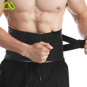 Venta al por mayor Fitness Lumbar Protección Cinturón Banda Espalda Brace Elástico Cintura Soporte - Product Image 3