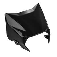 Coque de protection de phare de moto pour Surron Ultra Bee, noire, en PP, résistante à l'usure, pièces de rechange modifiées pour moto tout-terrain