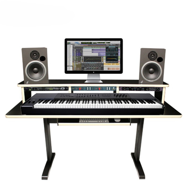Luxury Digital Audio Mixer Laptop Desk University College Music Audio Free Furniture Home Monitor De Audio Computer Desk