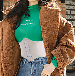 OEM personalizado hecho a mano de las mujeres de moda de la cintura de encaje hasta elástico <span class=keywords><strong>Waspie</strong></span> corsé cinturón de disfraz - Product Image 3