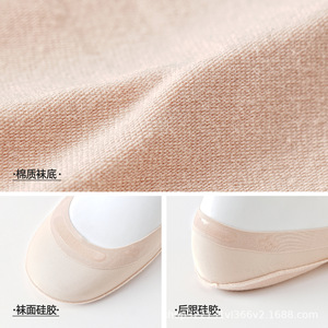 Nouvelle collection Printemps/Été 2026 : Bas invisibles en soie glacée ultra-fins avec appliques circulaires anti-roulement - Product Image 4