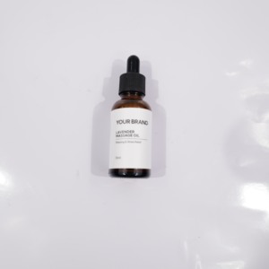 زيت تدليك مخصص بعلامة تجارية خاصة برائحة اللافندر للاسترخاء وتخفيف التوتر - Product Image 5