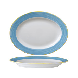 Calypso Serving <b>Platter</b> Light Blue 25.5 × 19 cm Corona - Product Image 1