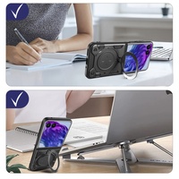 Étuis de téléphone portable avec support d'anneau pour Motorola Razr 60 Ultra 50 Ultra 40 Ultra Razr Ultra Plus 2025 Coques en TPU antichoc avec béquille