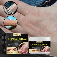 Crème en gros pour l'herpès et l'eczéma dyshidrotique 30g – Soin corporel pour adultes, mains et pieds, ampoules et peaux irritées – Étiquette et emballage personnalisés
