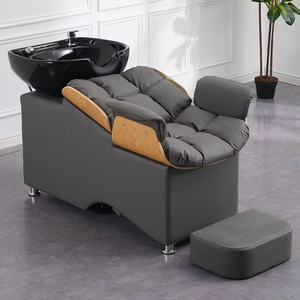 Contemporary Professional Shampoo <b>Bed</b> High Quality Comfortable and Soft for Barber Chairs - Product Image 2