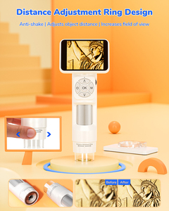 어린이 성인용 현미경 휴대용 과학 키트 <span class=keywords><strong>USB</strong></span> 현미경 돋보기 휴대용 포켓 미니 현미경 2.8 "화면 1000X - Product Image 4