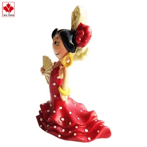 Holesale-bailarina de flamenco, lanceta de resina - Product Image 2