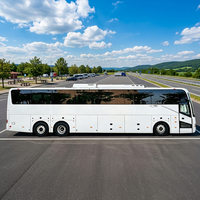 Autocar de luxe Guangtong Diesel automatique 65 places, conduite à droite, Euro 3-6, plus de 8L, 14m, 65+1 sièges, nouveau modèle de tourisme