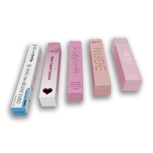 Volle Farben Benutzer definiertes Logo Luxus Umwelt freundlich Kleine Rechteck Schönheit Lippenstift Lip gloss Tube Kosmetische Papier <span class=keywords><strong>box</strong></span> Verpackung - Product Image 4