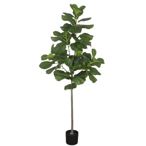 H273 l'<span class=keywords><strong>arbre</strong></span> artificiel en feuilles de ficus microcarpa est utilisé pour la décoration intérieure du salon et des vitrines de magasins de vêtements. - Product Image 6