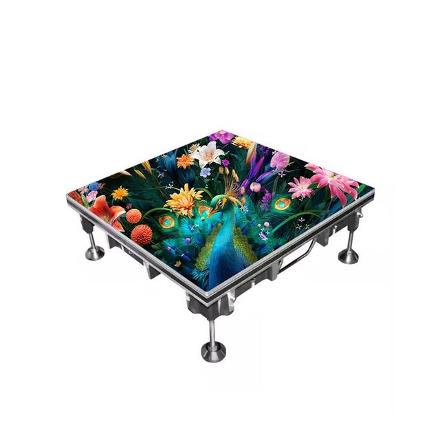 Highest Quality Outdoor Interaction LED Display Screen Can Step on Full-Color Electronic Tile Screen for Performance Video Wall