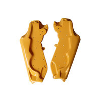 Coque plastique de simulateur de course jeu d'arcade FF moto vélo Kit accessoires Machine de jeu vidéo gauche droite jupe insérer