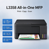 Printer Ink Tank Inkjet Warna L3358 A4 3-in-1 Cetak Salin Pindai WiFi Direct Cetak Jarak Jauh Mobile Biaya Rendah untuk Rumah & Usaha Kecil