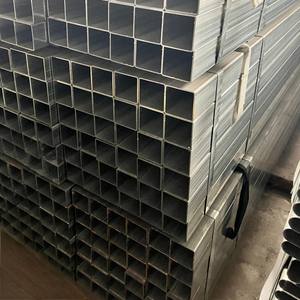 <span class=keywords><strong>Tubo</strong></span> Cuadrado de Acero Dulce ASTM A500 Q235B Q345B SS400, 30x30 60x60 120x120mm, <span class=keywords><strong>Tubo</strong></span> Negro ERW - Product Image 1
